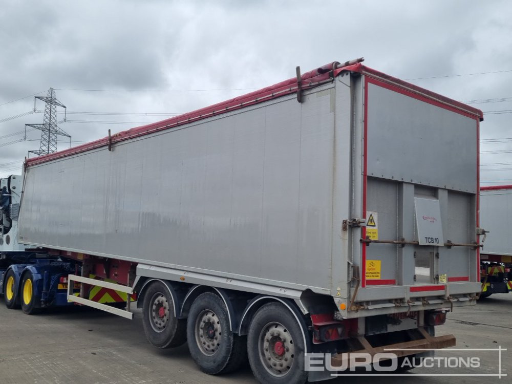 2013 Fruehauf Tri Axle Bulk Tipping Trailer, Lift Axle, Easy Sheet - Tipper semi-trailer: picture 3 2013 Fruehauf Tri Axle Bulk Tipping Trailer, Lift Axle, Easy Sheet - Tipper semi-trailer: picture 3