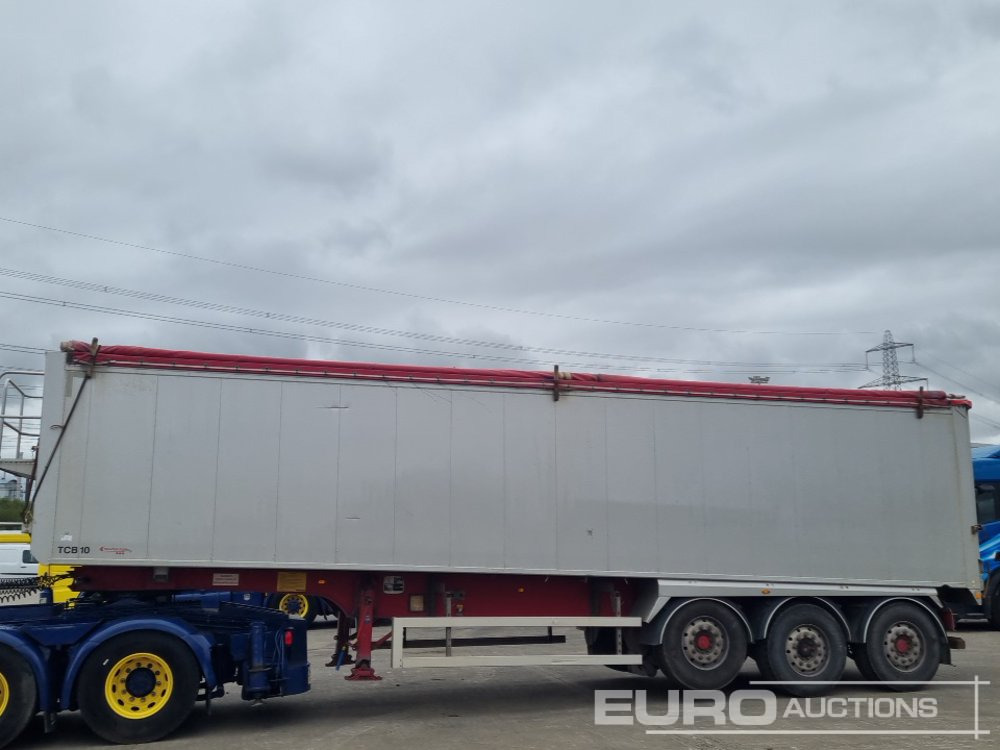 2013 Fruehauf Tri Axle Bulk Tipping Trailer, Lift Axle, Easy Sheet - Tipper semi-trailer: picture 2 2013 Fruehauf Tri Axle Bulk Tipping Trailer, Lift Axle, Easy Sheet - Tipper semi-trailer: picture 2