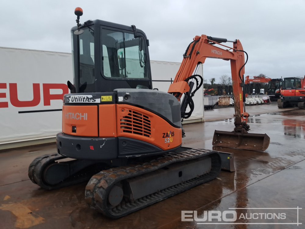 2013 Hitachi ZX52U-3 CLR - Mini excavator: picture 5 2013 Hitachi ZX52U-3 CLR - Mini excavator: picture 5