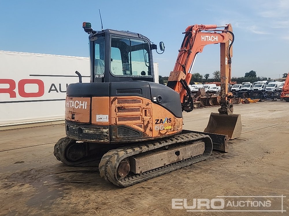 2013 Hitachi ZX60USB-3 CLR - Mini excavator: picture 5 2013 Hitachi ZX60USB-3 CLR - Mini excavator: picture 5
