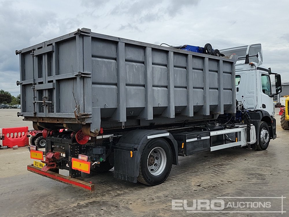 2013 Mercedes Antos 1832 - Hook lift truck: picture 5 2013 Mercedes Antos 1832 - Hook lift truck: picture 5