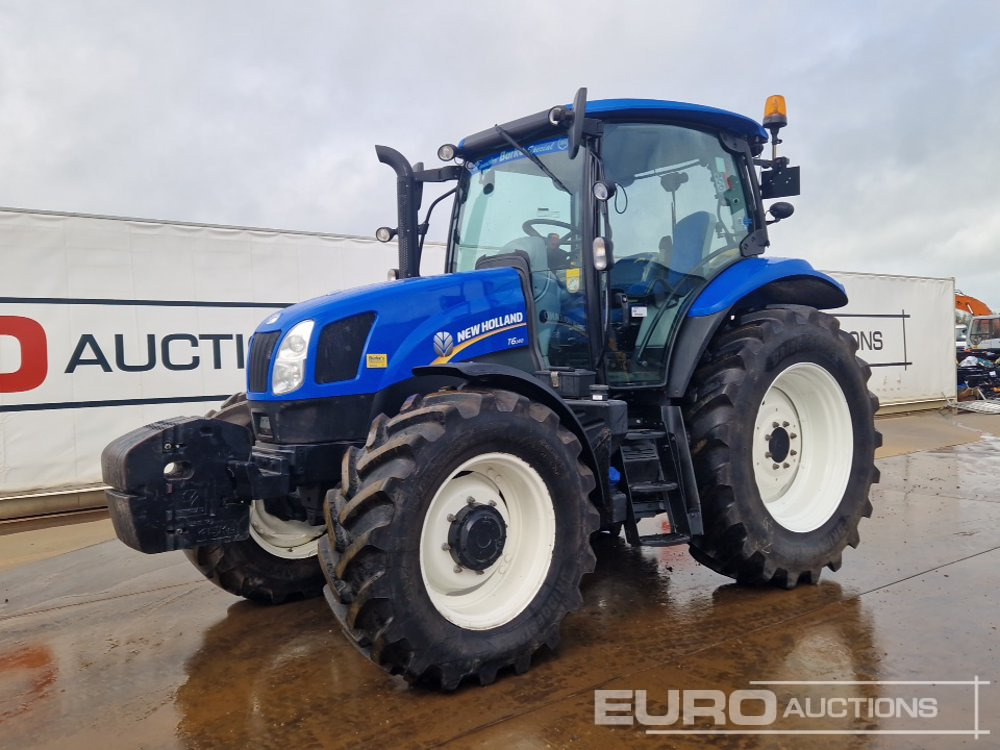 2013 New Holland T6.140 - Farm tractor: picture 1 2013 New Holland T6.140 - Farm tractor: picture 1