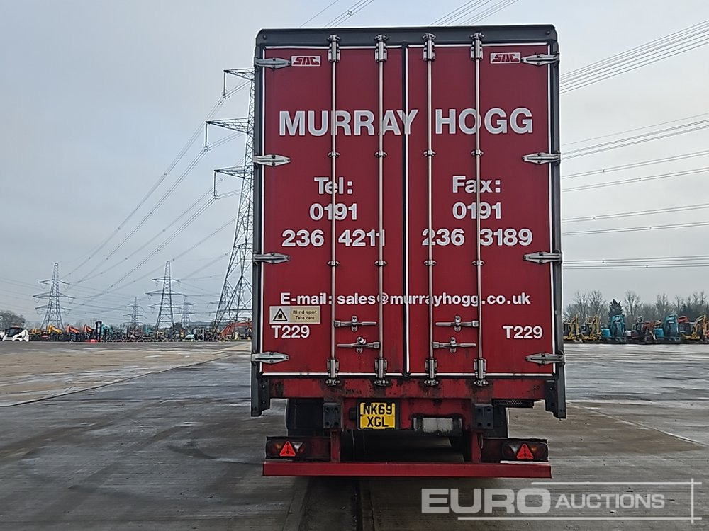 2013 SDC Tri Axle Curtainsider Trailer - Curtainsider semi-trailer: picture 4 2013 SDC Tri Axle Curtainsider Trailer - Curtainsider semi-trailer: picture 4
