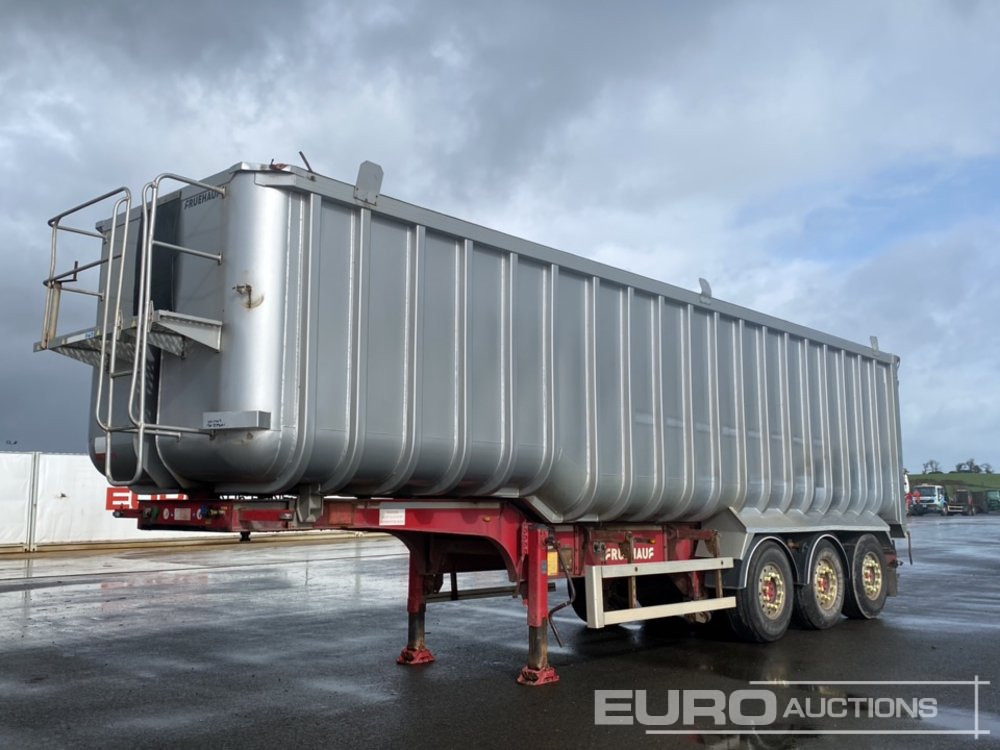 2014 Fruehauf Tri Axle Bulk Tipping Trailer, Roll Over Cover - Tipper semi-trailer: picture 1 2014 Fruehauf Tri Axle Bulk Tipping Trailer, Roll Over Cover - Tipper semi-trailer: picture 1