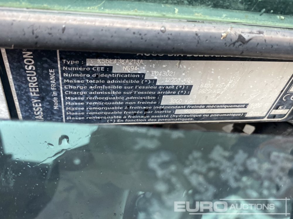 Farm tractor 2014 Massey Ferguson 7620: picture 26