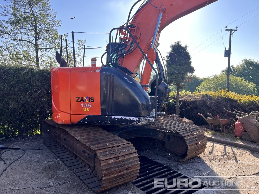 2015 Hitachi ZX135US-5B - Crawler excavator: picture 3 2015 Hitachi ZX135US-5B - Crawler excavator: picture 3