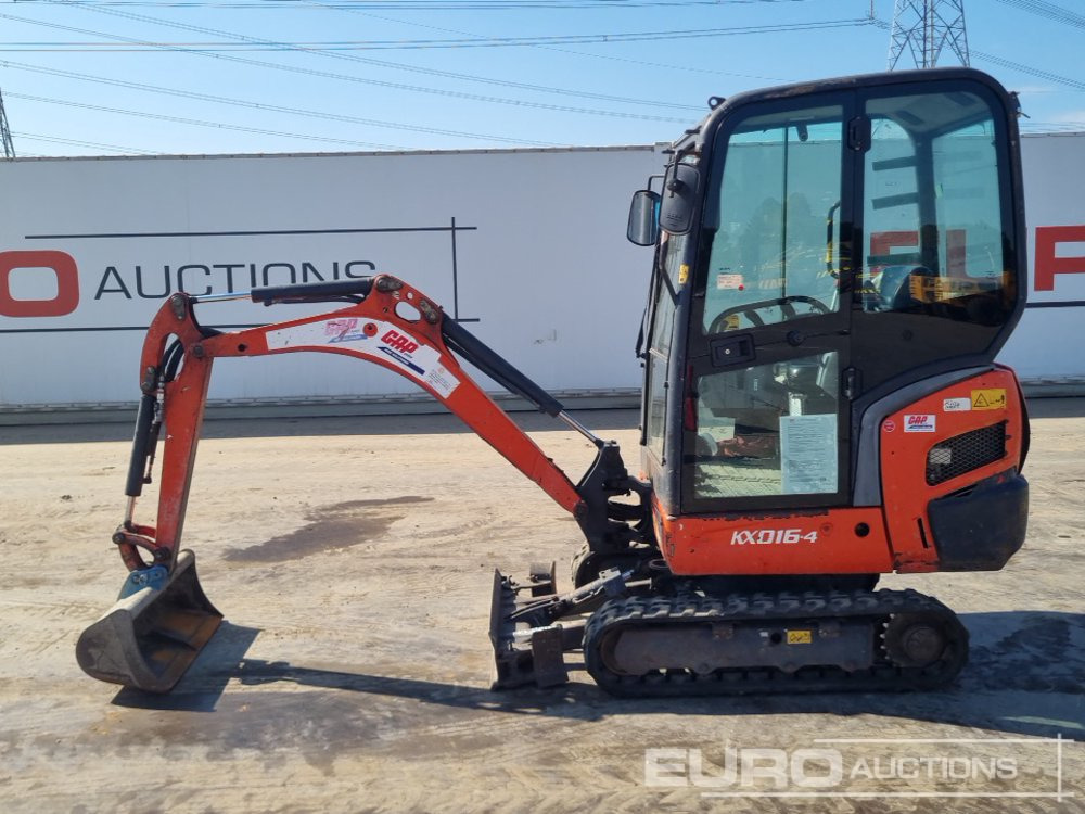 2015 Kubota KX016-4 - Mini excavator: picture 2 2015 Kubota KX016-4 - Mini excavator: picture 2