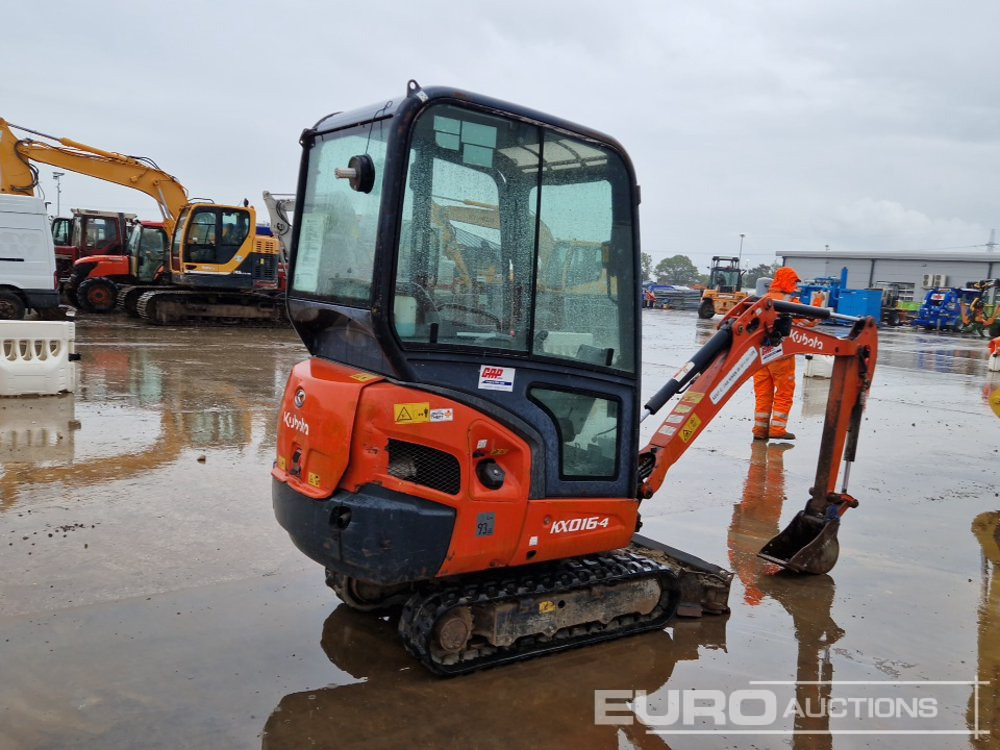 2015 Kubota KX016-4 - Mini excavator: picture 5 2015 Kubota KX016-4 - Mini excavator: picture 5