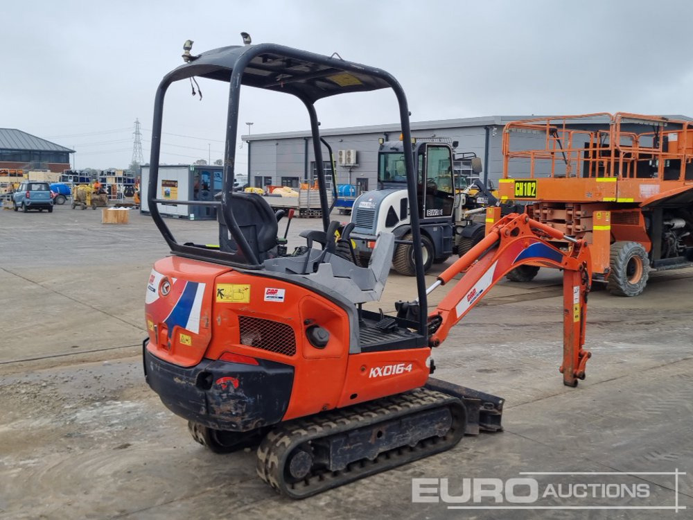 2015 Kubota KX016-4 - Mini excavator: picture 5 2015 Kubota KX016-4 - Mini excavator: picture 5
