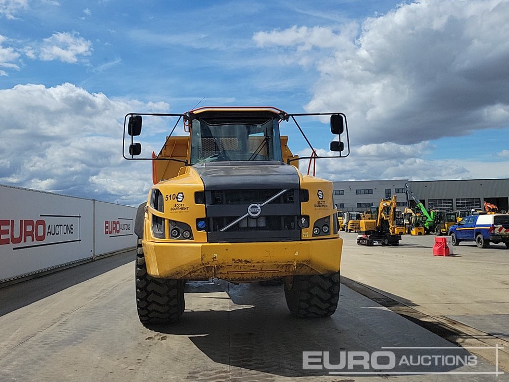 Articulated dumper 2015 Volvo A40G: picture 8