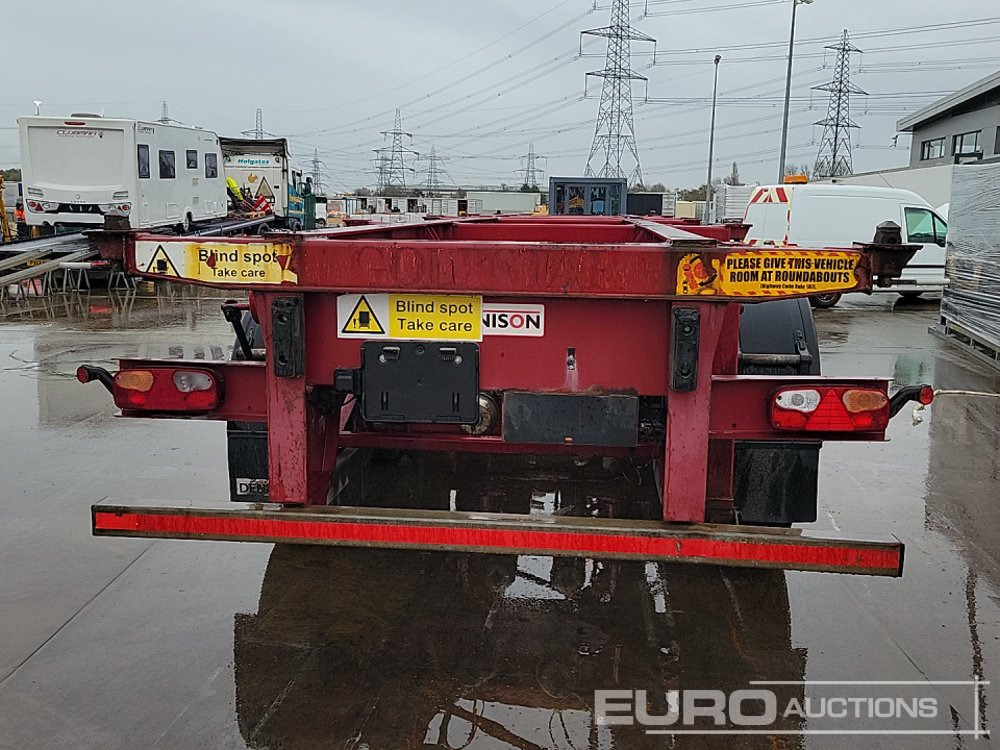 2016 Dennison MF16SK0 - Container transporter/ Swap body semi-trailer: picture 4 2016 Dennison MF16SK0 - Container transporter/ Swap body semi-trailer: picture 4