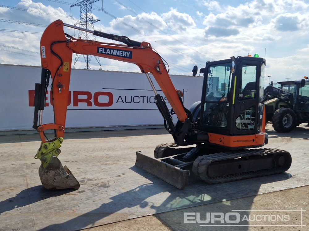 2016 Hitachi ZX55U-5A - Mini excavator: picture 1 2016 Hitachi ZX55U-5A - Mini excavator: picture 1