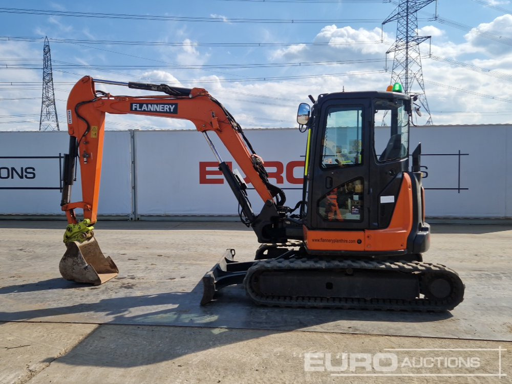 2016 Hitachi ZX55U-5A - Mini excavator: picture 2 2016 Hitachi ZX55U-5A - Mini excavator: picture 2