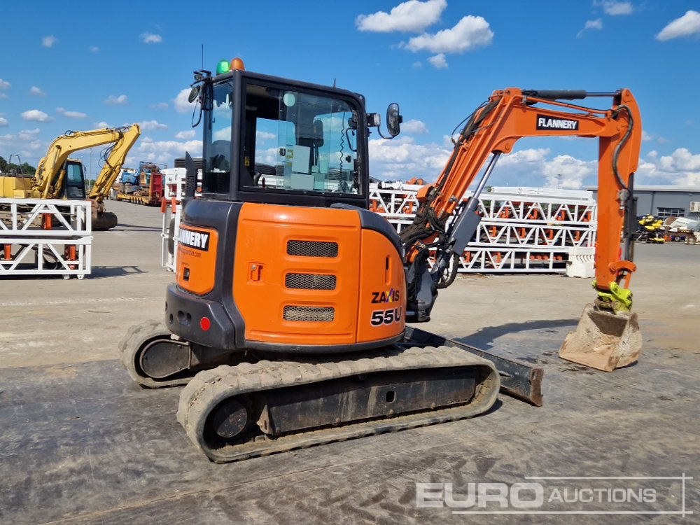 2016 Hitachi ZX55U-5A - Mini excavator: picture 5 2016 Hitachi ZX55U-5A - Mini excavator: picture 5