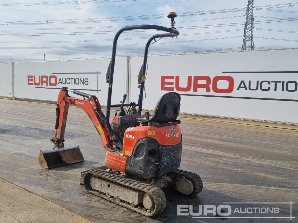 2016 Kubota U10-3 - Mini excavator: picture 3 2016 Kubota U10-3 - Mini excavator: picture 3