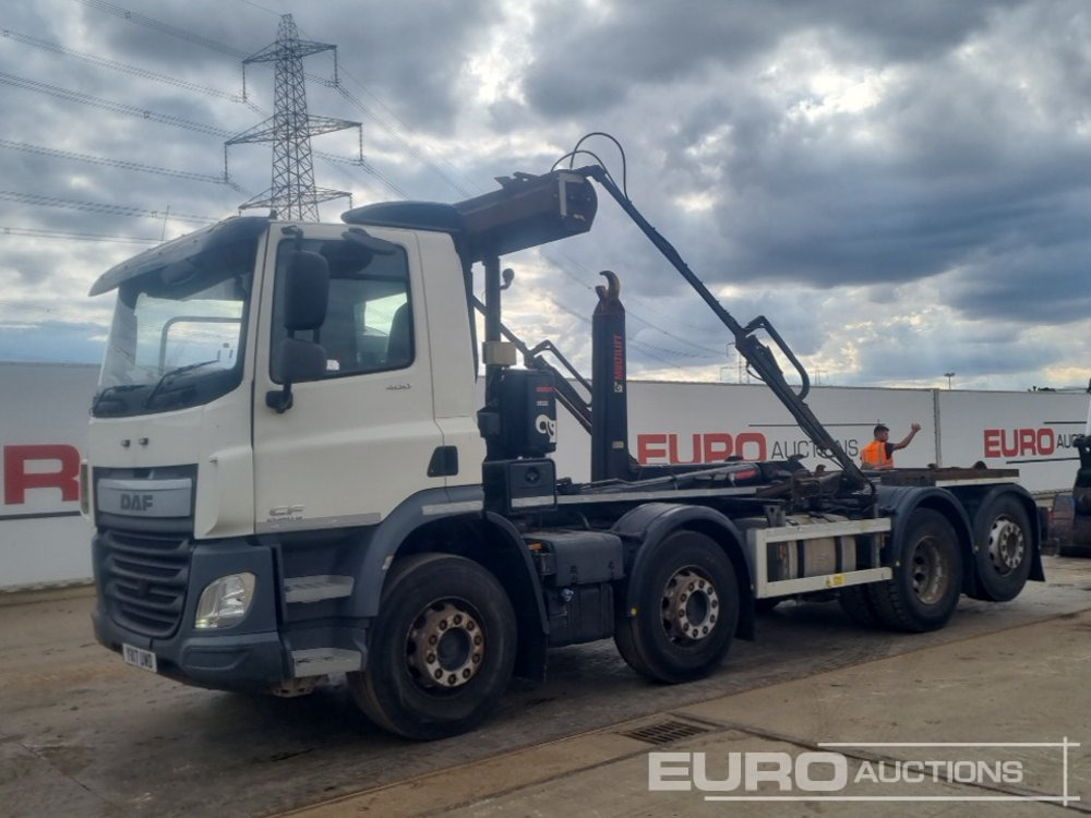 2017 DAF CF400 - Hook lift truck: picture 1 2017 DAF CF400 - Hook lift truck: picture 1
