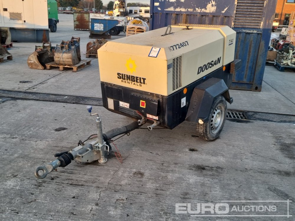 2017 Doosan 741 - Air compressor: picture 1 2017 Doosan 741 - Air compressor: picture 1