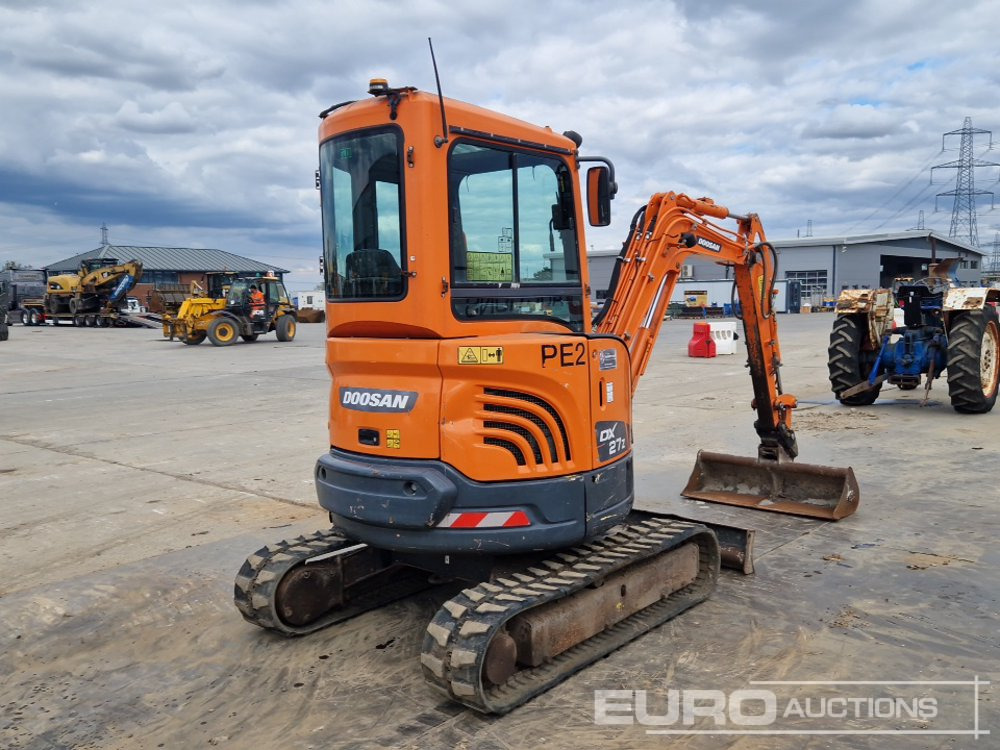 2017 Doosan DX27Z - Mini excavator: picture 5 2017 Doosan DX27Z - Mini excavator: picture 5