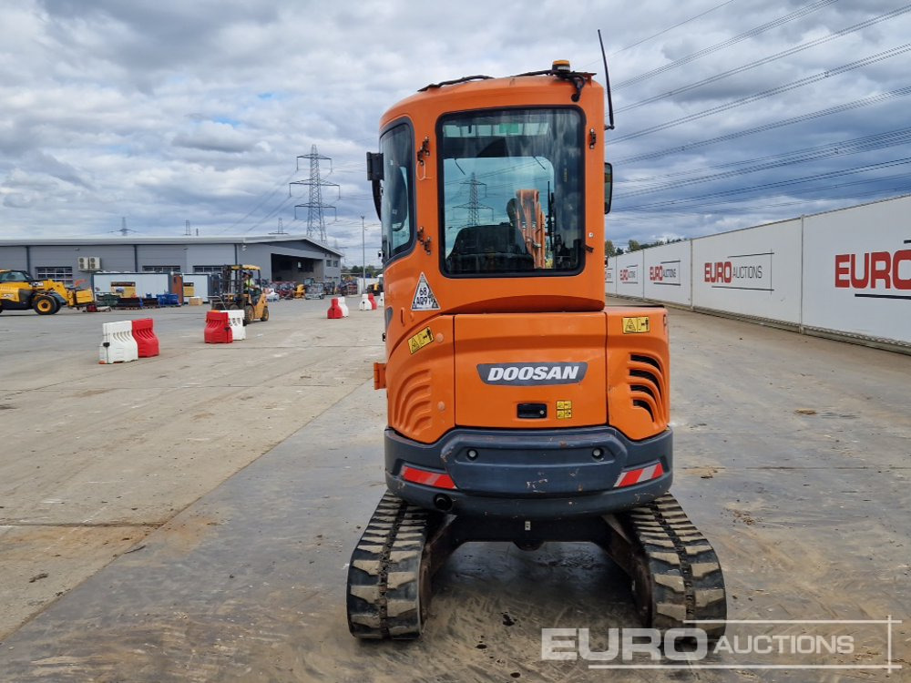2017 Doosan DX27Z - Mini excavator: picture 4 2017 Doosan DX27Z - Mini excavator: picture 4