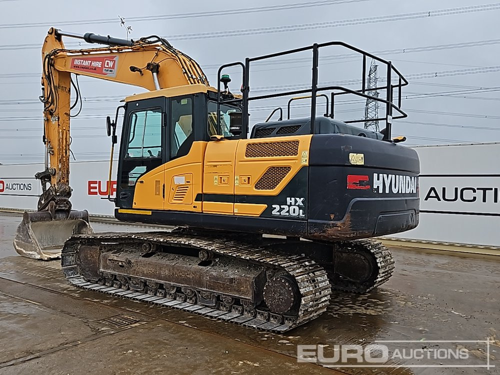 2017 Hyundai HX220L - Crawler excavator: picture 3 2017 Hyundai HX220L - Crawler excavator: picture 3
