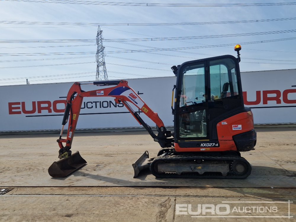 2017 Kubota KX027-4 - Mini excavator: picture 5 2017 Kubota KX027-4 - Mini excavator: picture 5