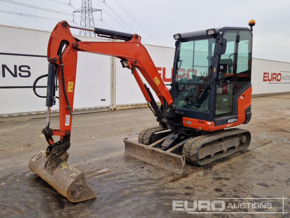 2017 Kubota KX027-4 - Mini excavator: picture 1 2017 Kubota KX027-4 - Mini excavator: picture 1