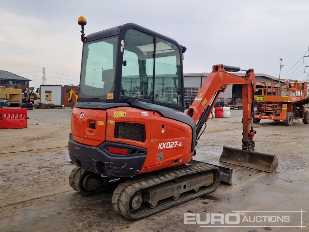 2017 Kubota KX027-4 - Mini excavator: picture 5 2017 Kubota KX027-4 - Mini excavator: picture 5