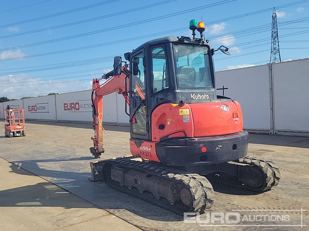 2017 Kubota U55-4 - Mini excavator: picture 3 2017 Kubota U55-4 - Mini excavator: picture 3