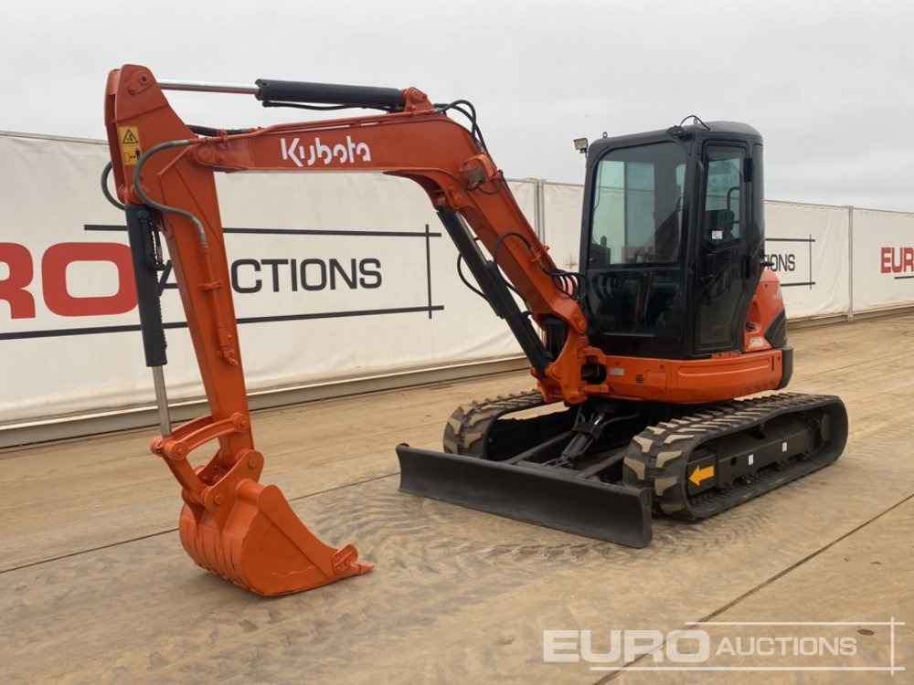 2017 Kubota U55-4 - Mini excavator: picture 1 2017 Kubota U55-4 - Mini excavator: picture 1