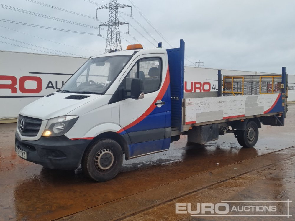 2017 Mercedes Spinter 314 CDI - Flatbed van: picture 1 2017 Mercedes Spinter 314 CDI - Flatbed van: picture 1