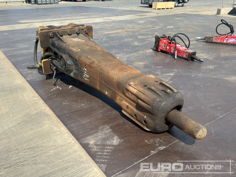 2017 Miller Hydraulic Breaker 100mm Pin to suit 40 Ton Excavator - Hydraulic hammer: picture 4 2017 Miller Hydraulic Breaker 100mm Pin to suit 40 Ton Excavator - Hydraulic hammer: picture 4