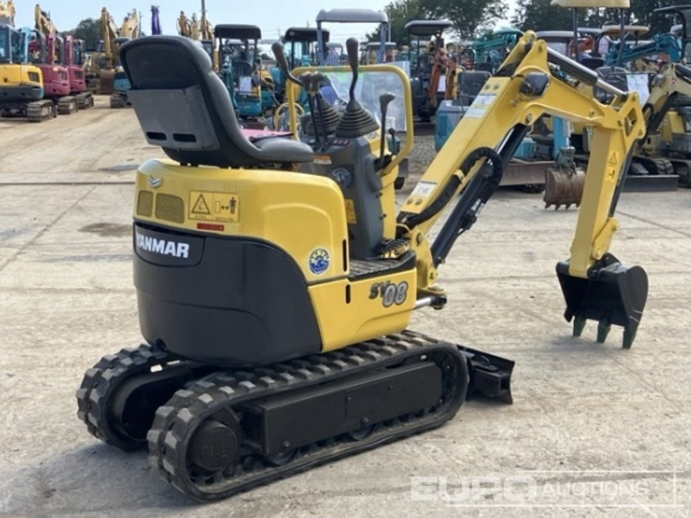 2017 Yanmar SV08-1A - Mini excavator: picture 3 2017 Yanmar SV08-1A - Mini excavator: picture 3