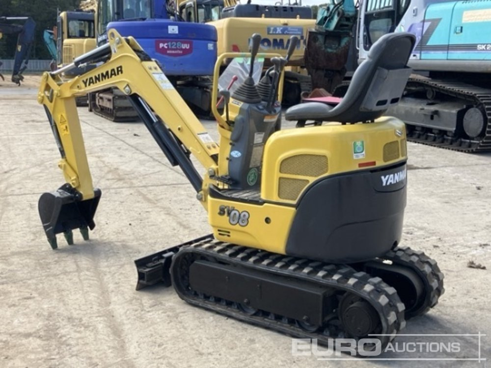 2017 Yanmar SV08-1A - Mini excavator: picture 4 2017 Yanmar SV08-1A - Mini excavator: picture 4