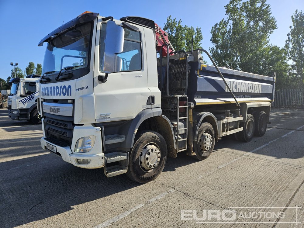 2018 DAF CF440 - Tipper, Crane truck: picture 1 2018 DAF CF440 - Tipper, Crane truck: picture 1
