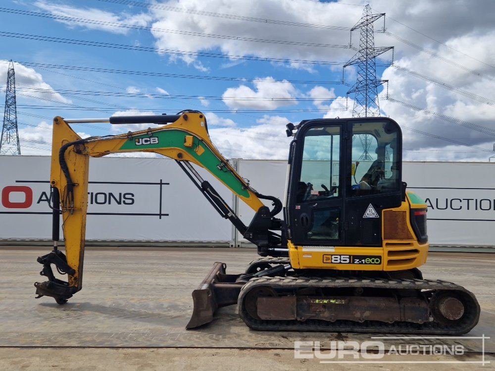 2018 JCB 85Z-1 ECO - Mini excavator: picture 2 2018 JCB 85Z-1 ECO - Mini excavator: picture 2