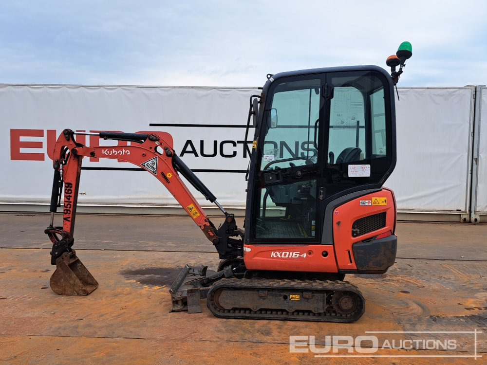 2018 Kubota KX016-4 - Mini excavator: picture 2 2018 Kubota KX016-4 - Mini excavator: picture 2