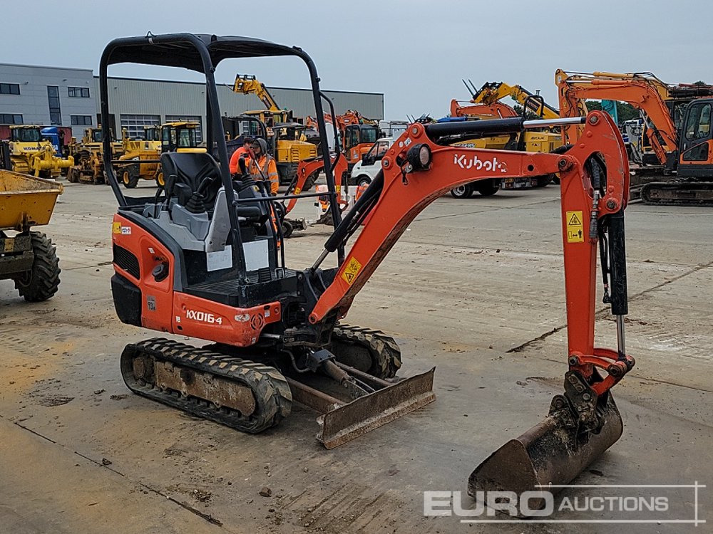 Mini excavator 2018 Kubota KX016-4: picture 7