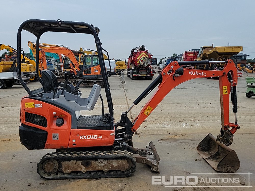 Mini excavator 2018 Kubota KX016-4: picture 6