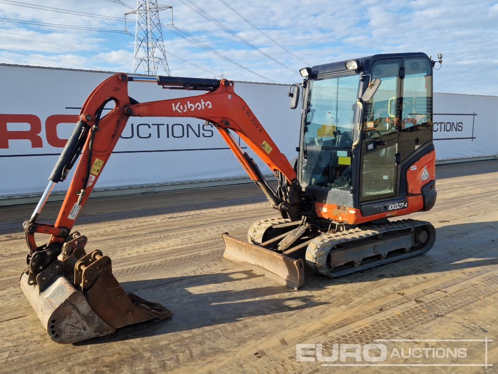 2018 Kubota KX027-4 - Mini excavator: picture 1 2018 Kubota KX027-4 - Mini excavator: picture 1