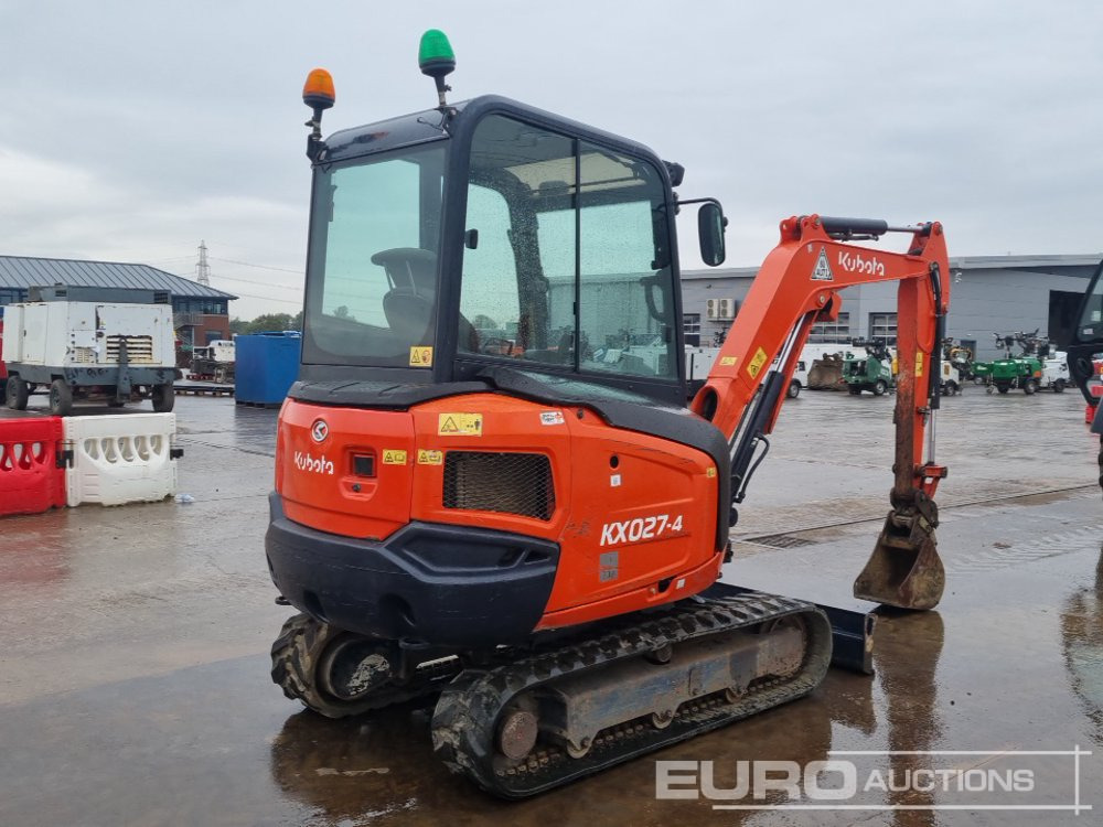 2018 Kubota KX027-4 - Mini excavator: picture 5 2018 Kubota KX027-4 - Mini excavator: picture 5