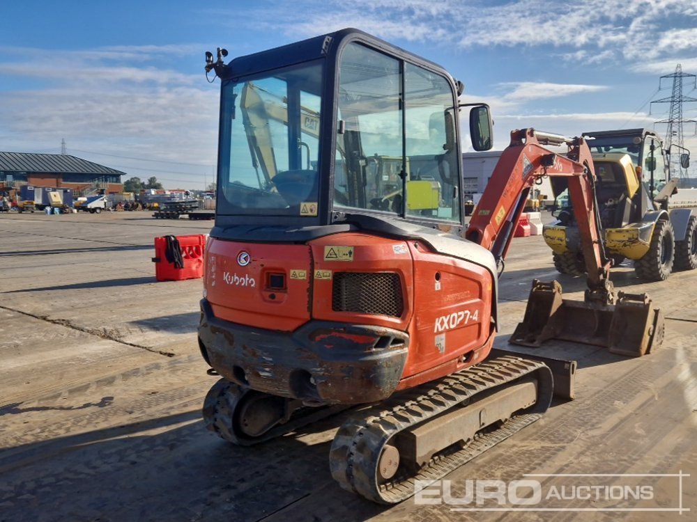 2018 Kubota KX027-4 - Mini excavator: picture 5 2018 Kubota KX027-4 - Mini excavator: picture 5