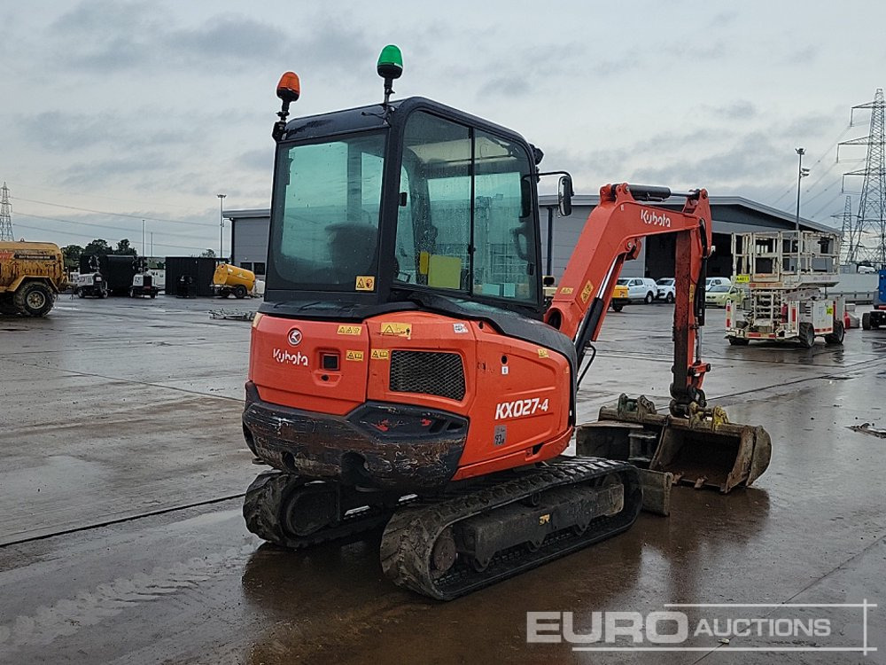 2018 Kubota KX027-4 - Mini excavator: picture 5 2018 Kubota KX027-4 - Mini excavator: picture 5