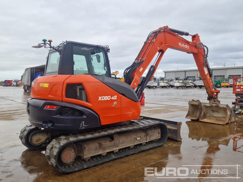 2018 Kubota KX080-4 - Mini excavator: picture 5 2018 Kubota KX080-4 - Mini excavator: picture 5
