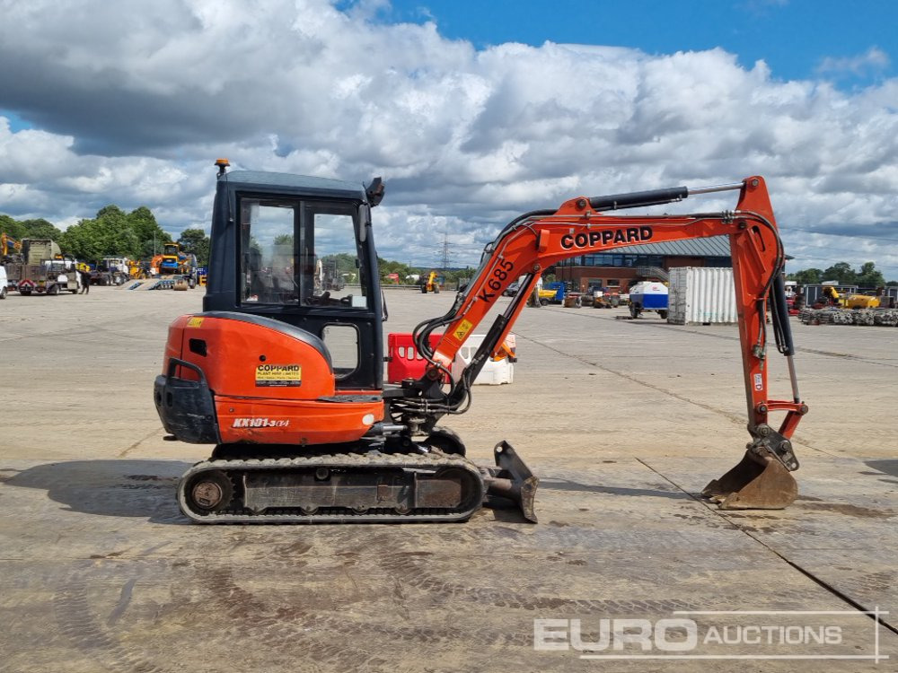 Mini excavator 2018 Kubota KX101-3A 4HI: picture 6