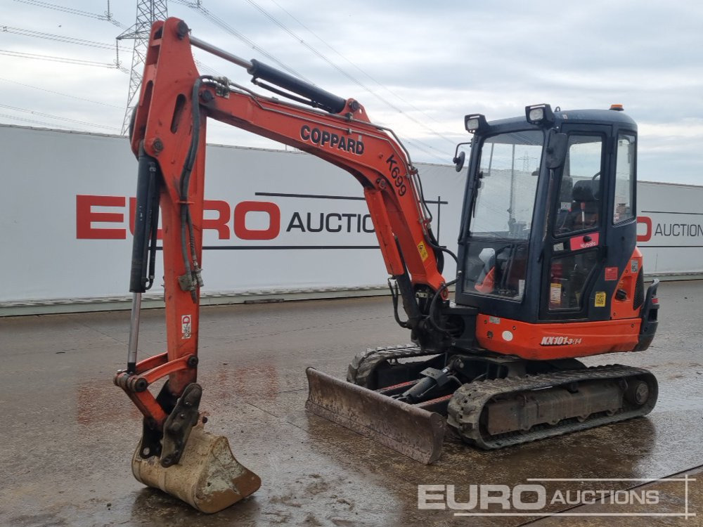 2018 Kubota KX101-3A4 - Mini excavator: picture 1 2018 Kubota KX101-3A4 - Mini excavator: picture 1
