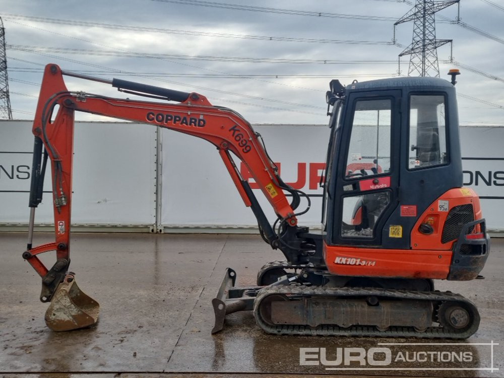 2018 Kubota KX101-3A4 - Mini excavator: picture 2 2018 Kubota KX101-3A4 - Mini excavator: picture 2