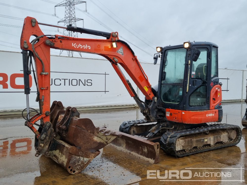 2018 Kubota U48-4 - Mini excavator: picture 1 2018 Kubota U48-4 - Mini excavator: picture 1