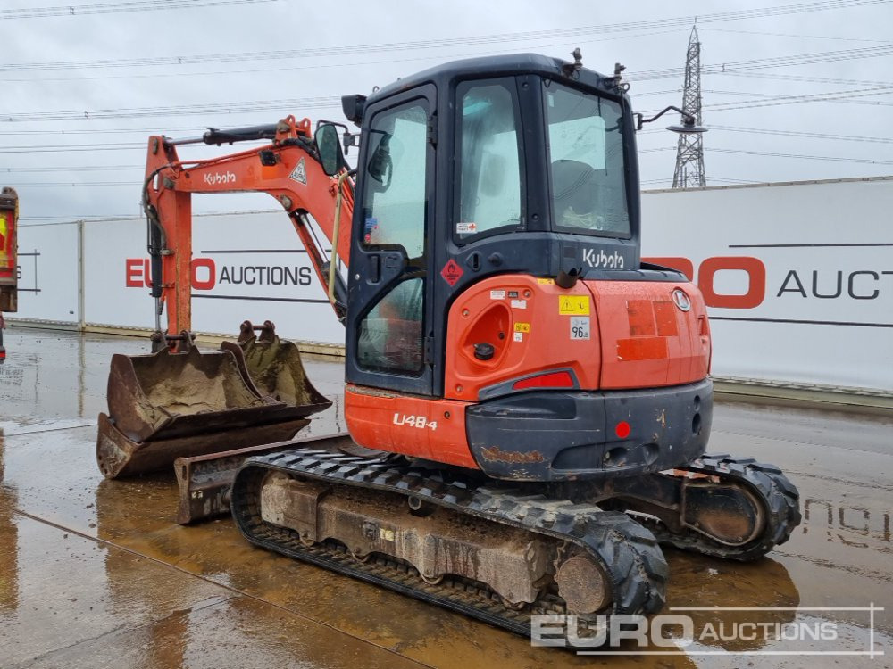 2018 Kubota U48-4 - Mini excavator: picture 3 2018 Kubota U48-4 - Mini excavator: picture 3