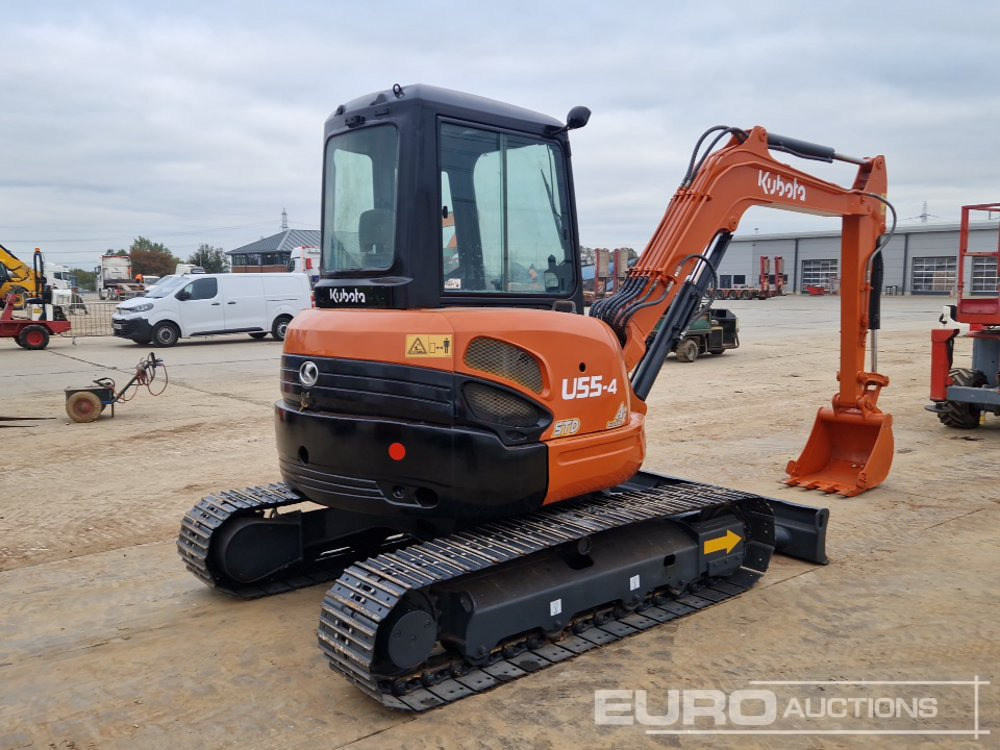 2018 Kubota U55 - Mini excavator: picture 5 2018 Kubota U55 - Mini excavator: picture 5