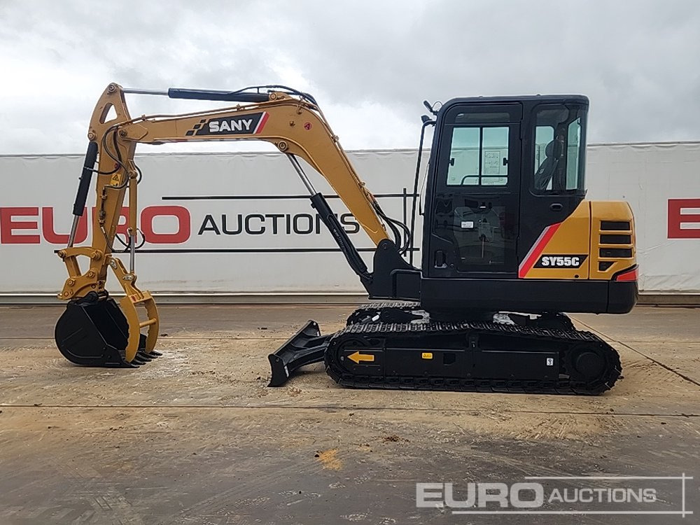 2018 Sany SY55C - Mini excavator: picture 2 2018 Sany SY55C - Mini excavator: picture 2
